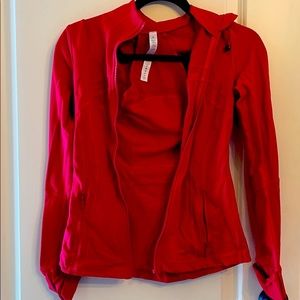 Lululemon red define jacket